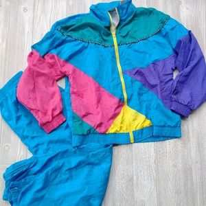 Vintage Longstreet Missy track suit large
